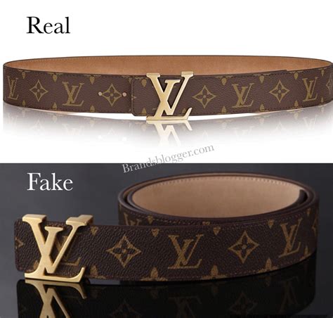 real vs fake white louis vuitton belt|genuine louis vuitton belt.